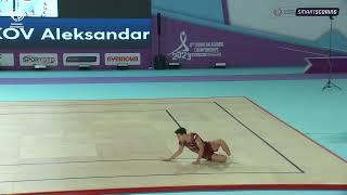 Aleksandar MISHINKOV (BUL) - 2023 Aerobics Junior European Champion, Individual Men