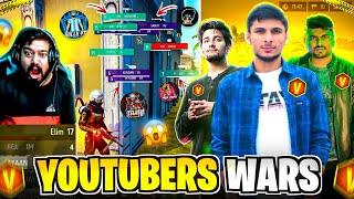 Youtubers Proved Themselves  | Agressive Tournament Gameplay | NONSTOP GAMING. ANKUSH FF