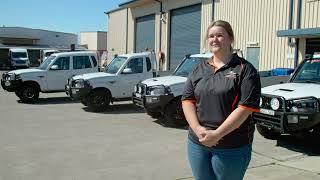 Meet Megan and her Fleet of Mahindra PikUp Utes