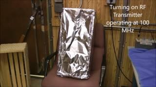 Faraday Cage - Chicken Wire vs Aluminum Foil