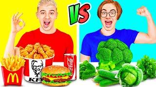 VEGANO vs FAST FOOD SFIDA