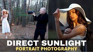 Direct Sunlight Portrait Photoshoot | Outdoor Photography Tips for Beginners with Sergey Bidun