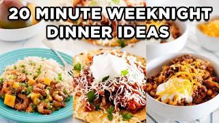 20 Minute Weeknight Dinner Ideas | Easy Family Dinner Recipes by MOMables