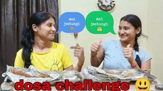 Dosa Challenge || Chanchal Singh Vlogs||