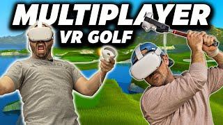 VR Golf Multiplayer? | Oculus Quest 2 Golf+ Gameplay