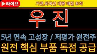 [우진 우진주가전망 우진목표가] 긴급속보 美 트럼프 SMR 가속화 발표  26조 체코 원전 수혜주  #두산에너빌리티 #한전기술 #우리기술 #비에이치아이 #우진엔텍 #대우건설