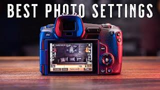 Best PHOTO Settings For Canon EOS R Camera!