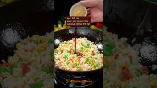 EASY EGG FRIED RICE RECIPE #recipe #cooking #chinesefood #friedrice #eggfriedrice