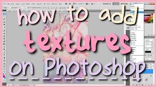 How to Add Background Textures on Photoshop