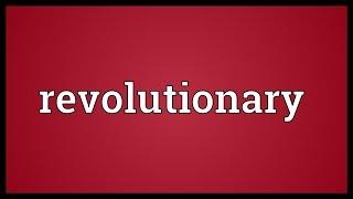 Revolutionary Meaning