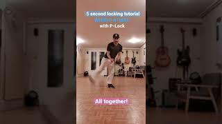 5 Second Locking Dance Lesson with P-Lock #shorts