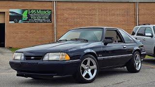 Everything you need to know about this 1992 Ford Mustang LX 5.0 at I-95 Muscle