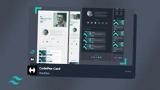 CodePen Card - Tailwind Component #23