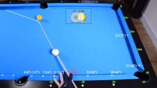 Side Pocket Cut Shots Drill - Angle Fraction Ball Aiming System - Pool & Billiard training lesson