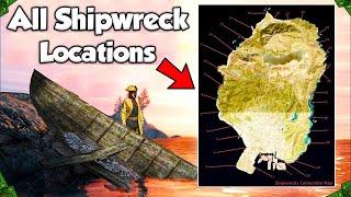 NEW Shipwreck Treasure Chests In GTA 5 Online! All 30 Shipwreck Locations! (Unlock SECRET Outfit)