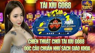 Go88 (2024) Chia sẻ cách chơi tài xỉu go88 về bờ - Đọc cầu chuẩn thuật toán mới 2025 | tài xỉu go88