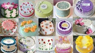 Cake Decorating for beginners/Simple Cake Design Photos/Happy Birthday Cake Design/Birthday Cake