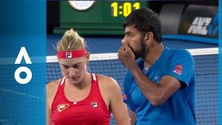 Mixed Doubles Final: Super Tiebreak between Babos/Bopanna v Dabrowski/Pavic | Australian Open 2018