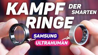 Lohnt sich ein smarter Ring?  Galaxy Ring vs. Ultrahuman Ring Air | Test & Vergleich