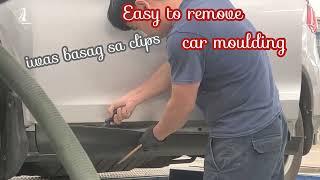 Car repair | ganito mag Remove  ng car moulding | Lim auto care