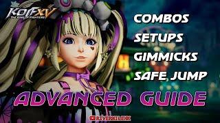 Sylvie Complete guide | Combos, Setups, Safe Jump | KOFXV |