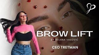 Brow lift/ laminiranje obrva KOMPLETAN TRETMAN sa objasnjenjem