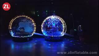 Inflatable Christmas Snow Globe & Halloween Globe Inflatable