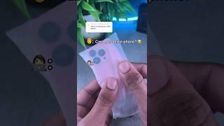 Would you use this mini phone?  #miniphone #smartphone #iphone #fyp