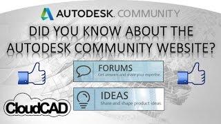 You should probably know about the Autodesk Community Website, Forum & Ideas