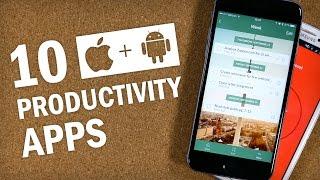 10 Essential Productivity Apps for iPhone and Android