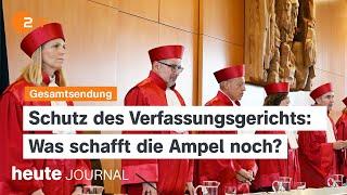 heute journal vom 11.11.2024 Was schafft die Ampel noch?, Vertrauensfrage, Lage in Aserbaidschan