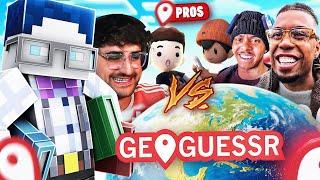  3VS4 in GEOGUESSR *mit PROS*️ MIT BASTIGHG, SIDNEY, ELI, WILLY, LENNLI &... 