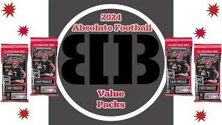 2024 Panini Absolute Football Value Packs X12