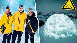 Wir bauen ein XXL IGLU | 9 Tage bei -20°C