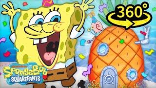 Take a 360° VR TOUR of SpongeBob's Birthday Party!  | @SpongeBobOfficial