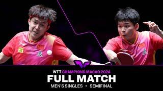 FULL MATCH | Wang Chuqin vs Lin Shidong | MS SF | #WTTMacao 2024