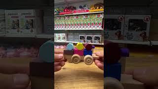 Hamaha Eğitici Ahşap Oyuncak | Ahşap Tren Oyuncak #shorts #rengarenk #keşfet #eğlence #kids