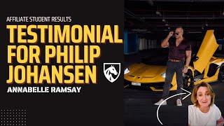 Annabelle Ramsay Testimonial For Philip Johansen