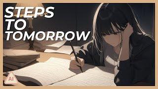  Steps To Tomorrow ⦗Lyric Video⦘ ⦗Suno AI⦘