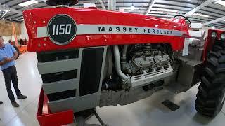 1972 Massey Ferguson 1150 V8 USA Built 8.3 Litre 8-Cyl Diesel Tractor (146 HP)