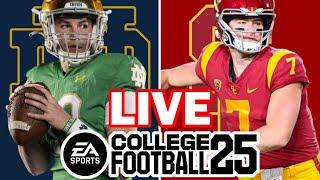 Notre Dame at USC - 11/30/24 Simulation (EA College Football 25)