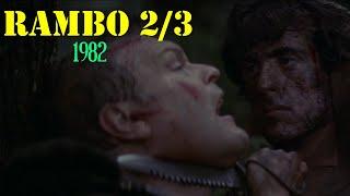 RAMBO FIRST BLOOD 1982 Partie 2/3  STALLONE #scenescultes