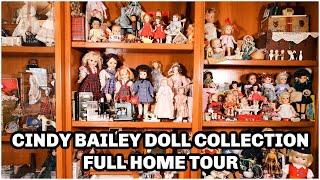 FULL DOLL COLLECTION TOUR WITH CINDY BAILEY | VINTAGE DOLLS | FRENCH ANTIQUE | HUGE COLLECTION