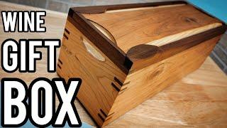 Making A Wine Gift Box + 5 Buiscuit Joiner Hacks | Woodworking