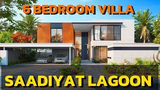 Saadiyat Lagoon Luxury villa | 6 Bedroom | For Sale | Saadiyat Islands | Abudhabi  #propertyforsale