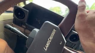 1990 Toyota Land Cruiser HJ75 Pickup Driving