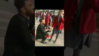 14 Feb Valentine's School Proposal Status️ College Love Story Proposal Status Video Nitesh Mishra