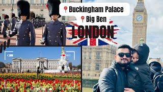 Changing of Guard at #buckinghampalace  | Big Ben in London, UK  | Travel Vlog | theMountainFam