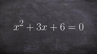 Learn how solve a quadratic by completing the square with fractions