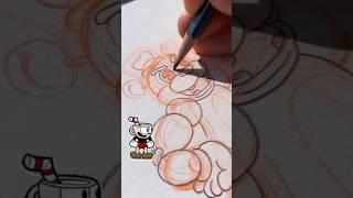 How to draw 1930s cartoon rubberhose Cuphead art style - Freddy Fazbear from #fnaf #drawingtutorial